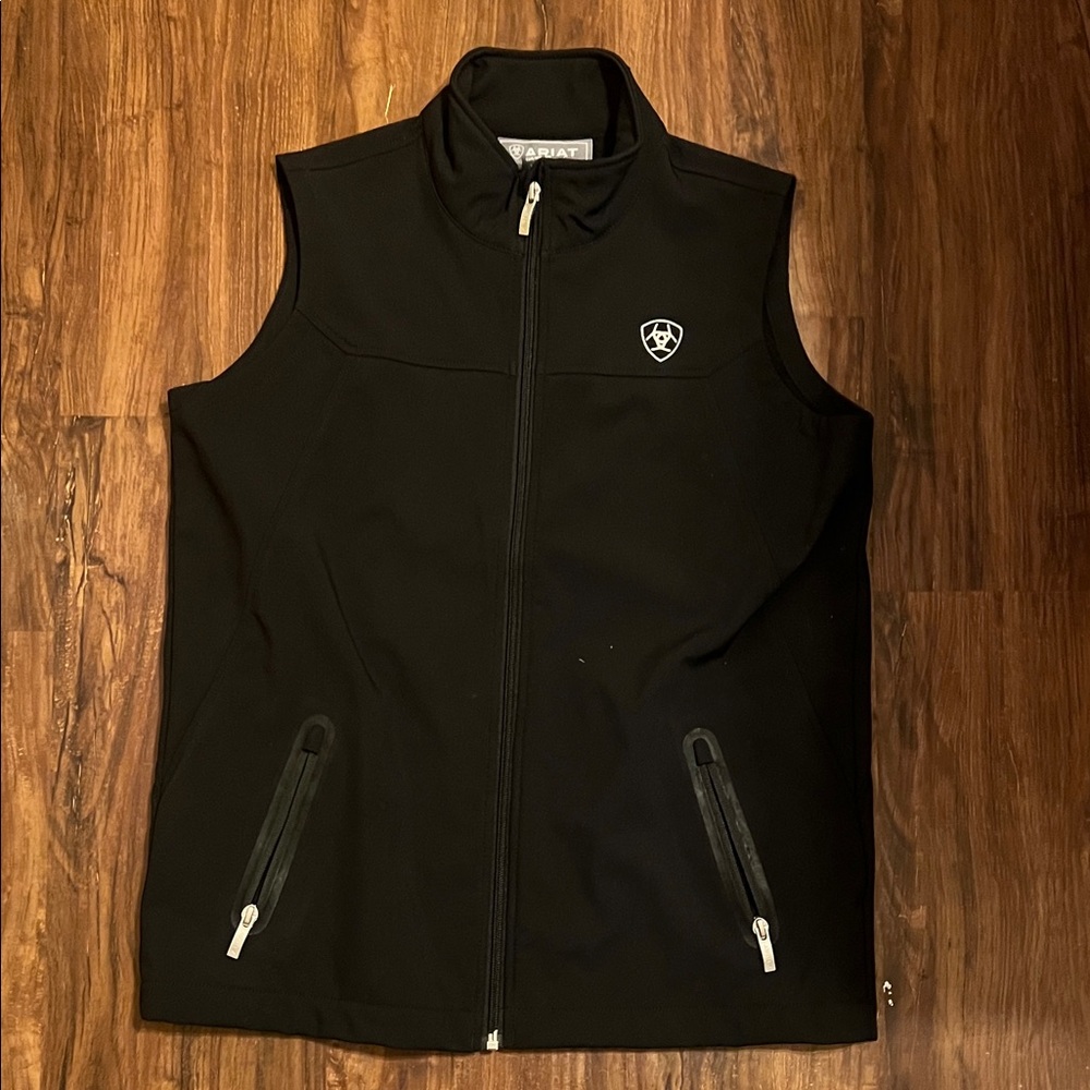 Ariat Youth Black Softshell Vest